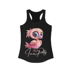 Flamingo Pretty Ideal Racerback Tank