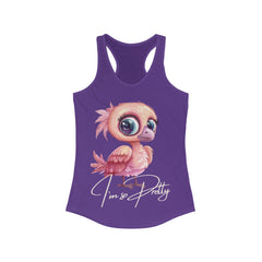 Flamingo Pretty Ideal Racerback Tank