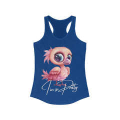 Flamingo Pretty Ideal Racerback Tank