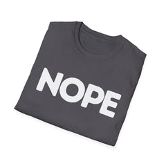 Nope Unisex Softstyle T-Shirt