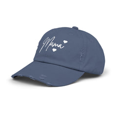 Mama Unisex Distressed Cap