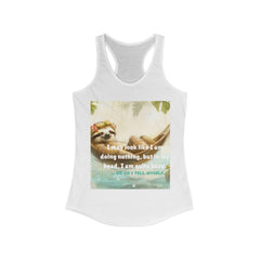 Lazin' Around Ideal Racerback Tank