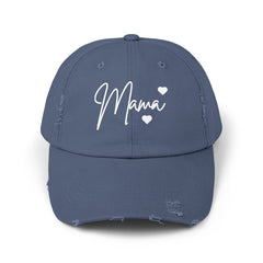 Mama Unisex Distressed Cap