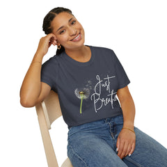 Just Breathe Dk Unisex Softstyle T-Shirt