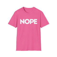 Nope Unisex Softstyle T-Shirt