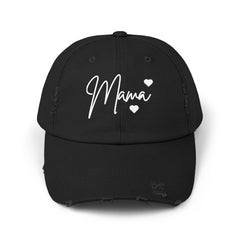 Mama Unisex Distressed Cap