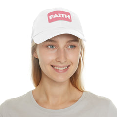 Faith Hat with Leather Patch (Rectangle)