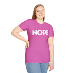 Nope Unisex Softstyle T-Shirt