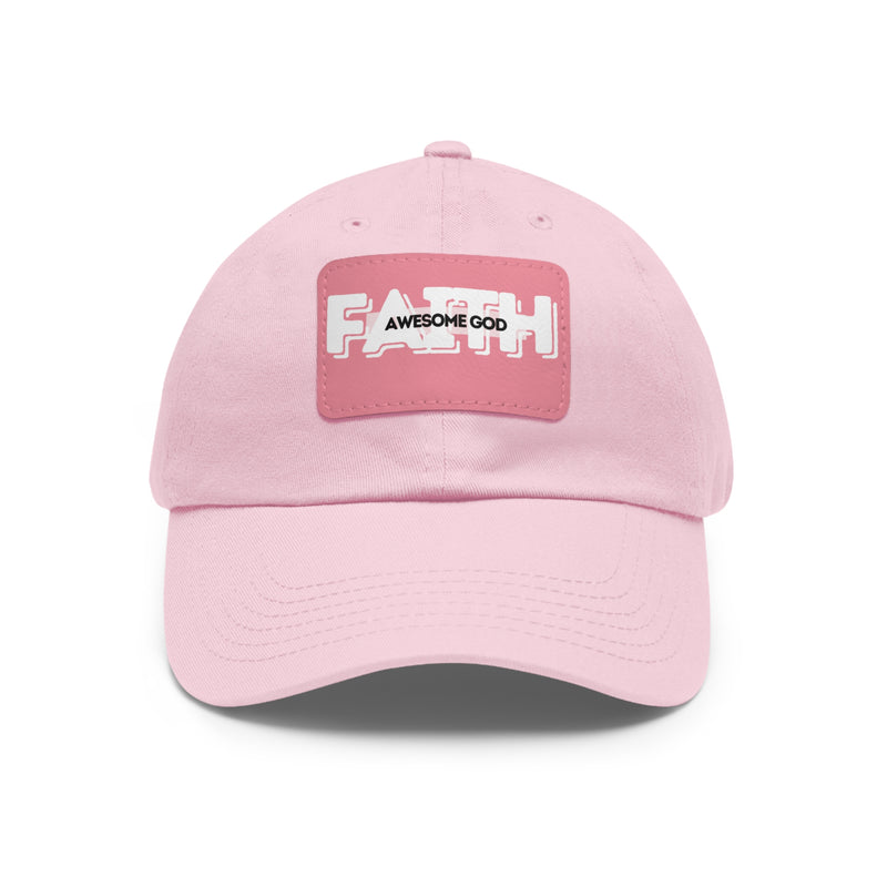 Faith with Leather Patch (Rectangle)