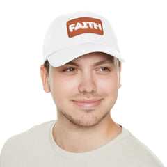 Faith Hat with Leather Patch (Rectangle)