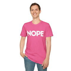 Nope Unisex Softstyle T-Shirt