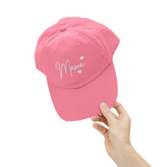 Mama Unisex Distressed Cap