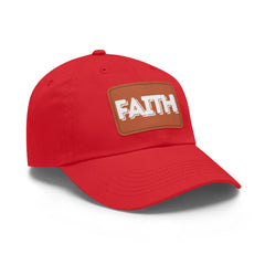 Faith Hat with Leather Patch (Rectangle)