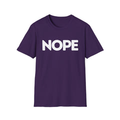 Nope Unisex Softstyle T-Shirt