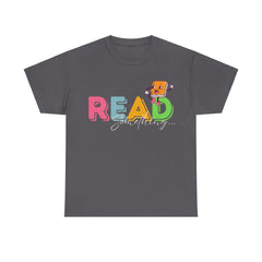 Read Something Cotton Tee