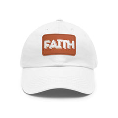 Faith Hat with Leather Patch (Rectangle)