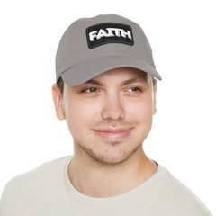 Faith Hat with Leather Patch (Rectangle)