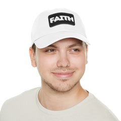 Faith Hat with Leather Patch (Rectangle)