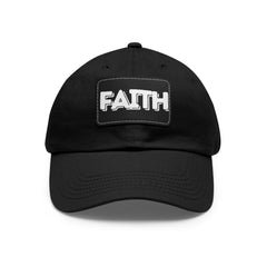 Faith Hat with Leather Patch (Rectangle)