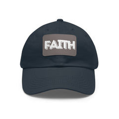 Faith Hat with Leather Patch (Rectangle)