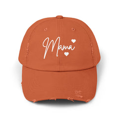 Mama Unisex Distressed Cap