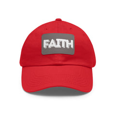 Faith Hat with Leather Patch (Rectangle)