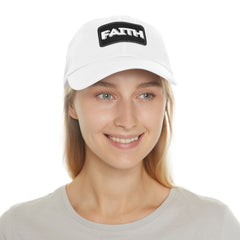 Faith Hat with Leather Patch (Rectangle)