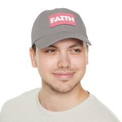 Faith Hat with Leather Patch (Rectangle)