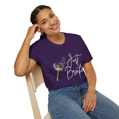 Just Breathe Dk Unisex Softstyle T-Shirt