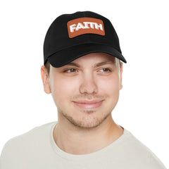 Faith Hat with Leather Patch (Rectangle)