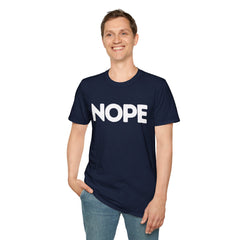 Nope Unisex Softstyle T-Shirt