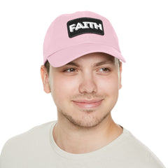 Faith Hat with Leather Patch (Rectangle)