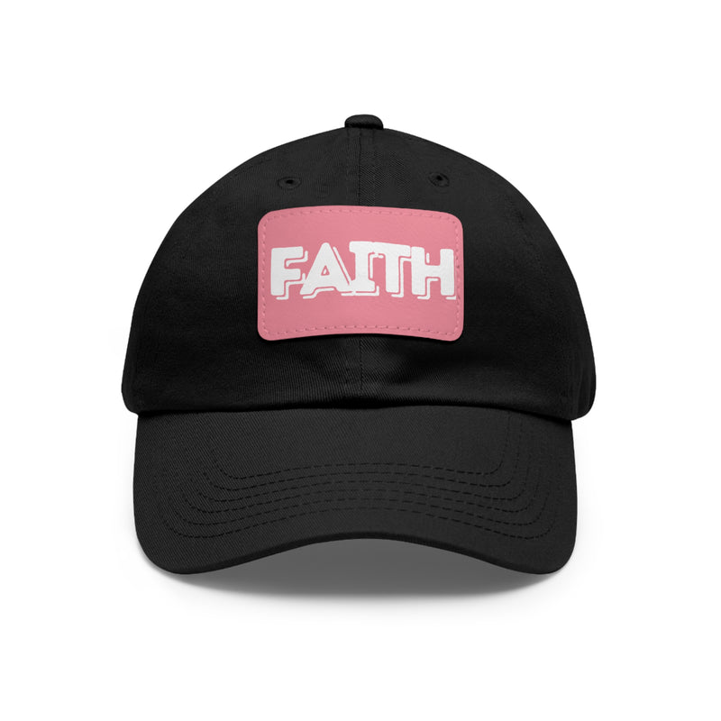 Faith Hat with Leather Patch (Rectangle)