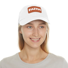 Faith Hat with Leather Patch (Rectangle)