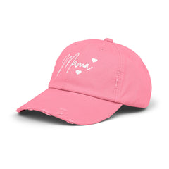 Mama Unisex Distressed Cap