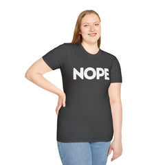 Nope Unisex Softstyle T-Shirt