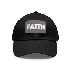 Faith Hat with Leather Patch (Rectangle)