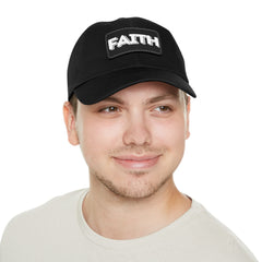 Faith Hat with Leather Patch (Rectangle)