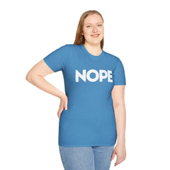 Nope Unisex Softstyle T-Shirt