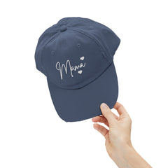 Mama Unisex Distressed Cap