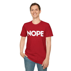 Nope Unisex Softstyle T-Shirt