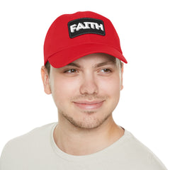 Faith Hat with Leather Patch (Rectangle)